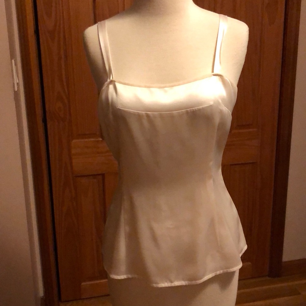 Morgane Le Fay saber silk blouse with silk cami M - Picture 6 of 14